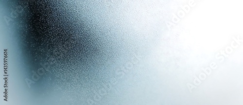 Frosted Glass Texture with Blue Gradient and Subtle Light Diffusion Background