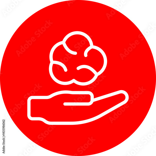 Clay Vector Line White Circle Red