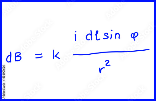 magnetic field physics,biot-savart law physics formula