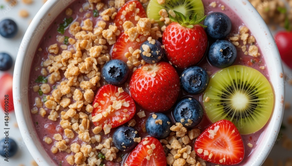 Vibrant Smoothie Bowl Recipe A Delightful Blend of Berries, Kiwi, and Granola Vibrant Smoothie Bowl Recipe A Delightful Blend of Berries, Kiwi, and Granola
