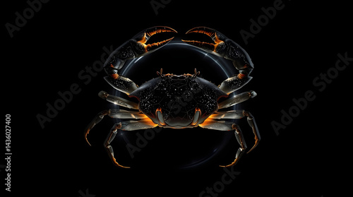 Mystical Celestial Crab: The Spirit of Cancer