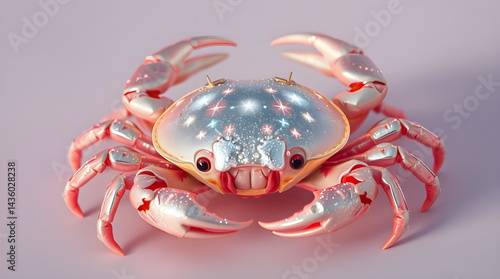 Mystical Celestial Crab: The Spirit of Cancer