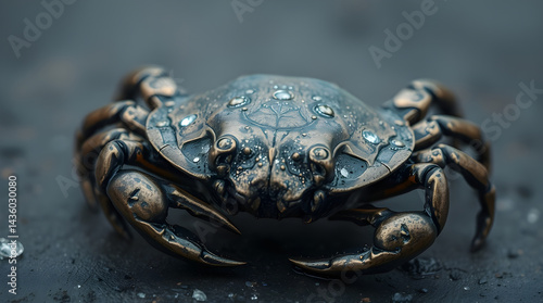 Mystical Celestial Crab: The Spirit of Cancer