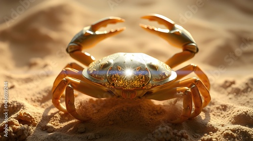 Mystical Celestial Crab: The Spirit of Cancer