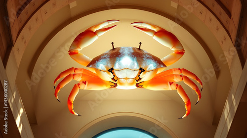 Mystical Celestial Crab: The Spirit of Cancer