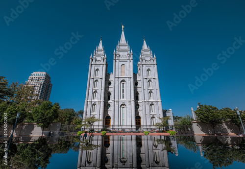Mormon Temple at Salt Lake City
