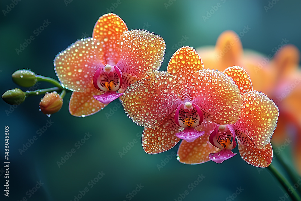 custom made wallpaper toronto digitalClose up of beautiful wild orchid