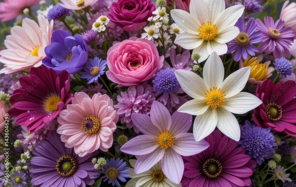 bouquet of colorful flowers bouquet of colorful flowers