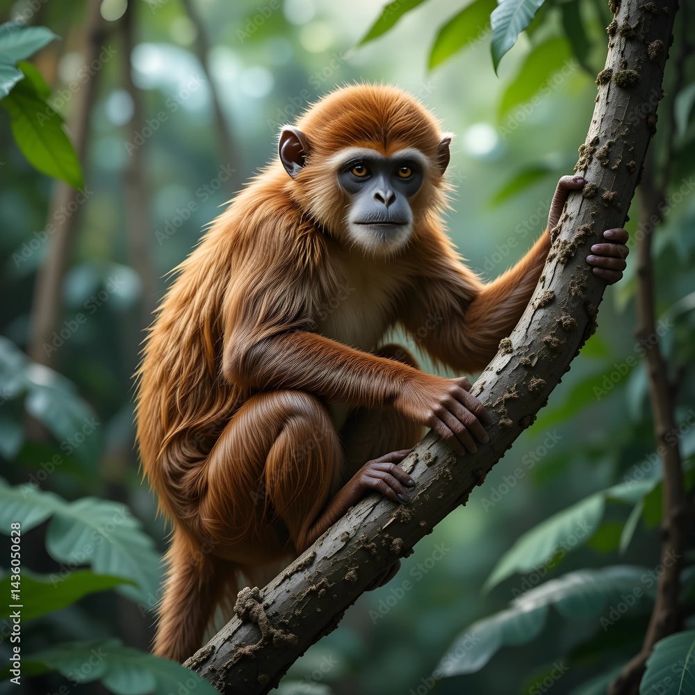 Obraz premium Theme: wild animals, AI Generated