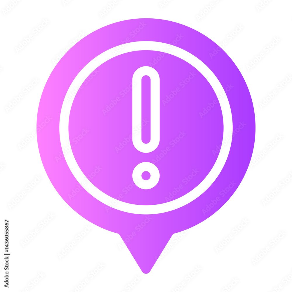 location gradient icon location gradient icon