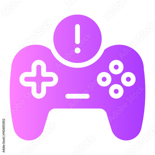 joystick gradient icon