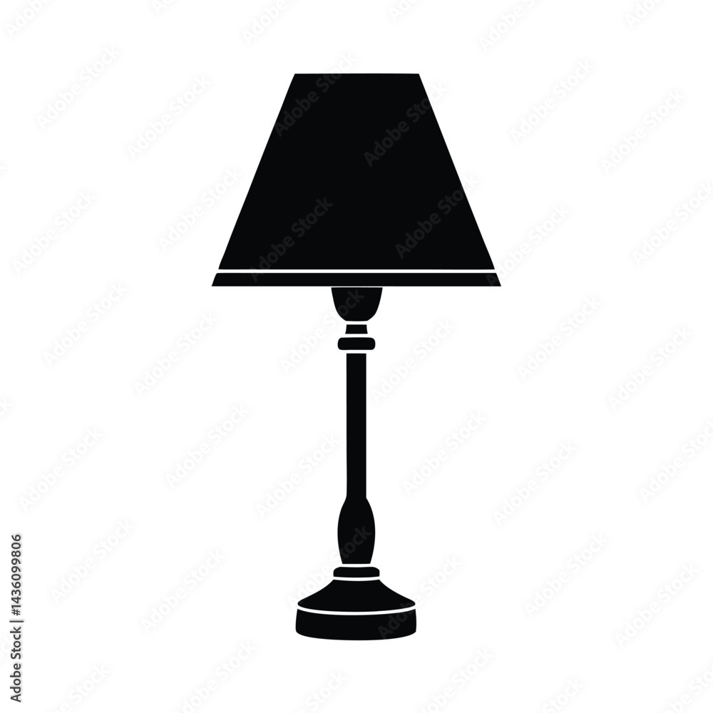table lamp isolated on white background table lamp isolated on white background