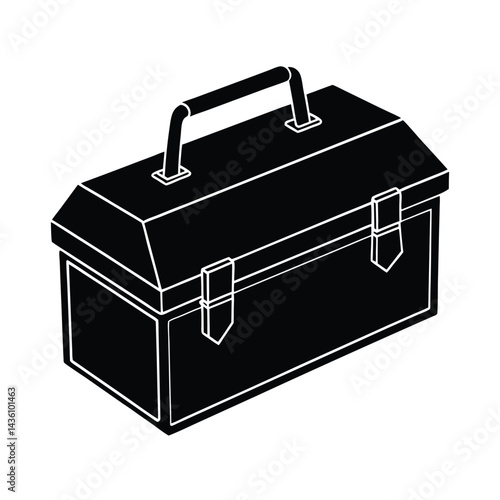 toolbox isolated on white