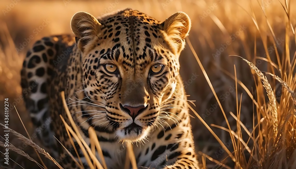 Obraz premium close up of a leopard