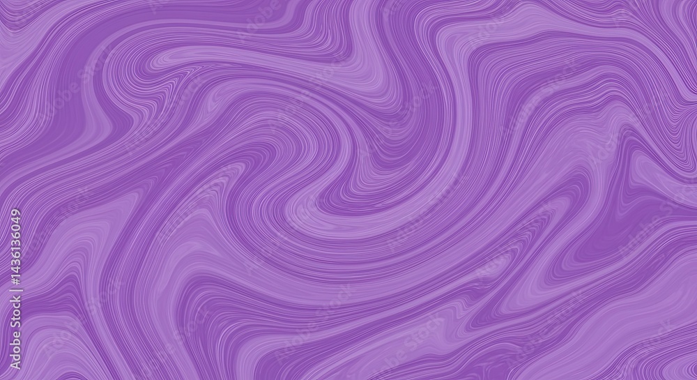 Obraz premium Abstract swirls of marbled liquid in shades of lavender grape and lilac with glossy finish and flow