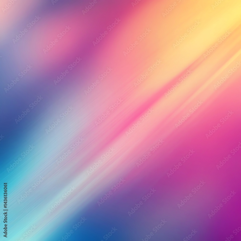 Abstract Colorful Background with Diagonal Blur Gradient Abstract Colorful Background with Diagonal Blur Gradient