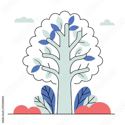 Tropical and Medicinal Trees teak, eucalyptus, cinchona, moringa, neem, balsa, arjuna, camphor, flame tree delonix regia, golden shower tree,