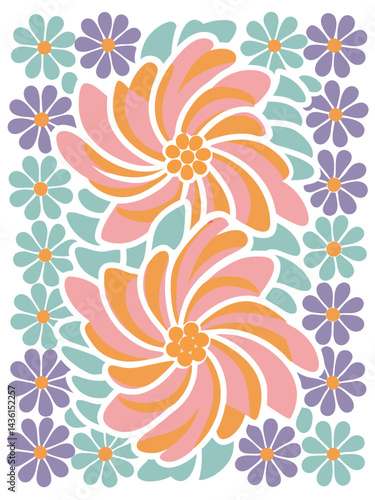  Mini canvas Art & Illustration, Flower wallpaper , paint, oilpaint, abstract painting, oil painting, painting