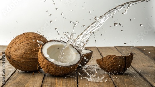 Coconut Water Splash Wooden...