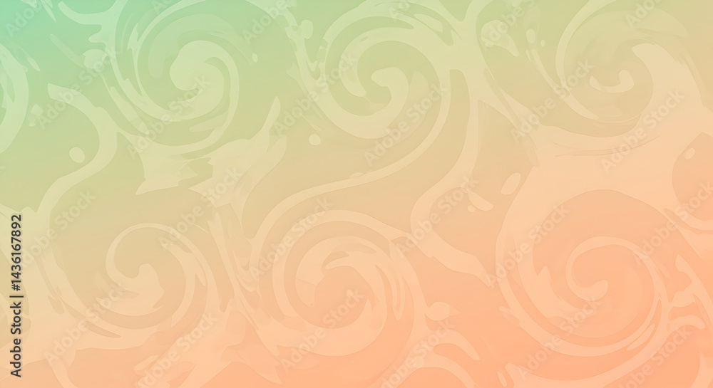 Elegant Swirls In Pastel Hues Create An Artistic Gradient Background Elegant Swirls In Pastel Hues Create An Artistic Gradient Background