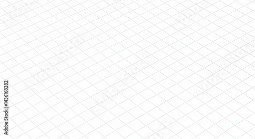 Clean Minimalist White Grid Background For Modern Design Applications