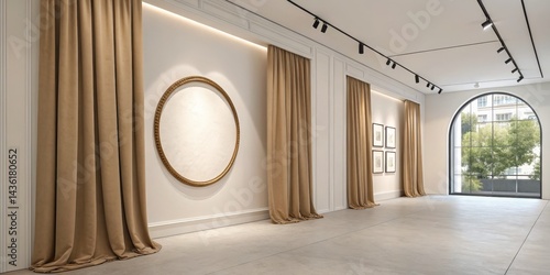 Elegant Gallery Interior Be...