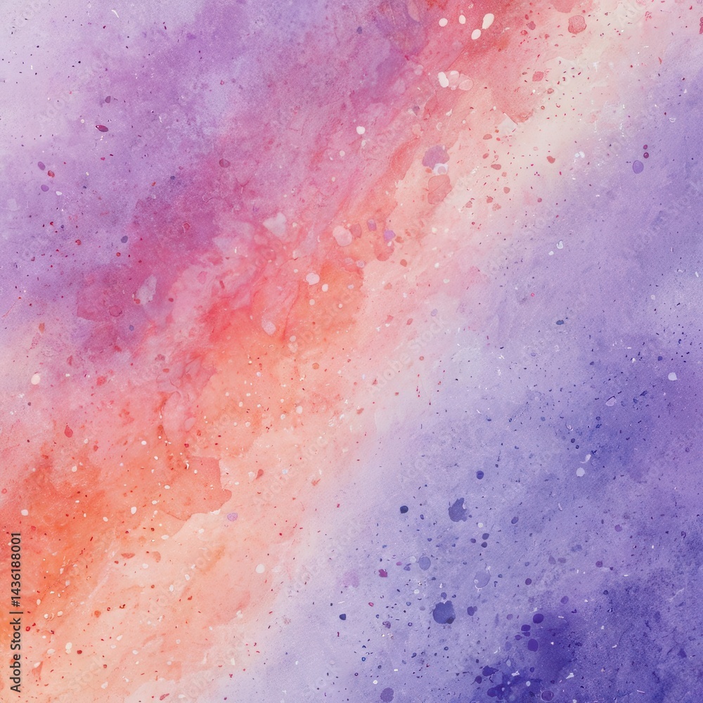 Obraz premium Watercolor abstract circles in pastel peach, green, and purple tones, arranged on a mint background. Perfect for modern design, invitations, branding, and creative projects.