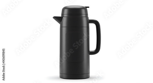 Wallpaper Mural Sleek Black Thermos: Hot Beverage Container Torontodigital.ca