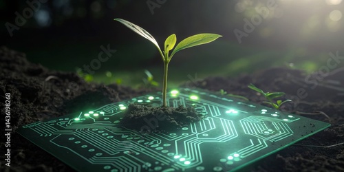 Green Tech Sprout Circuit B...
