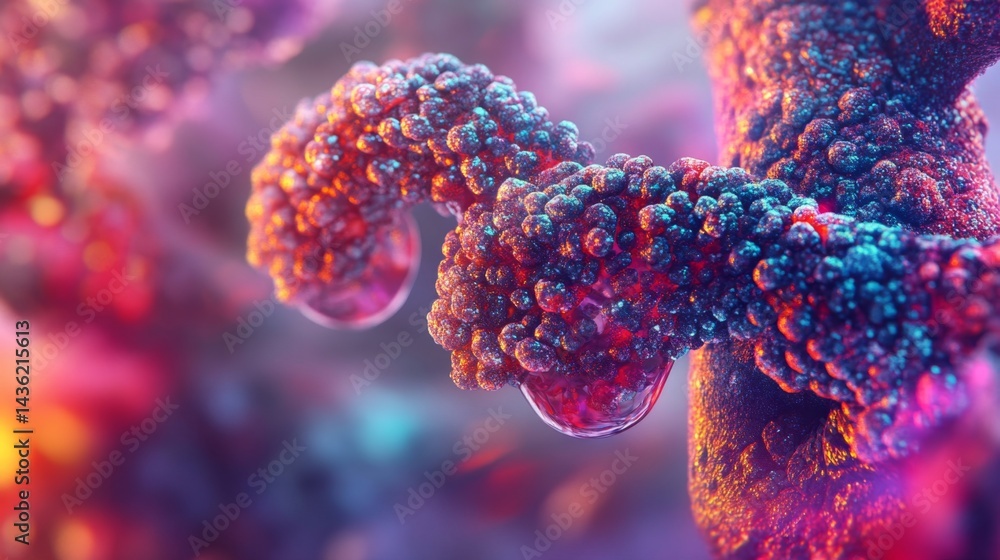 Intricate Details of Lung Alveoli Showcasing Their Structure and Function in Respiratory Processes