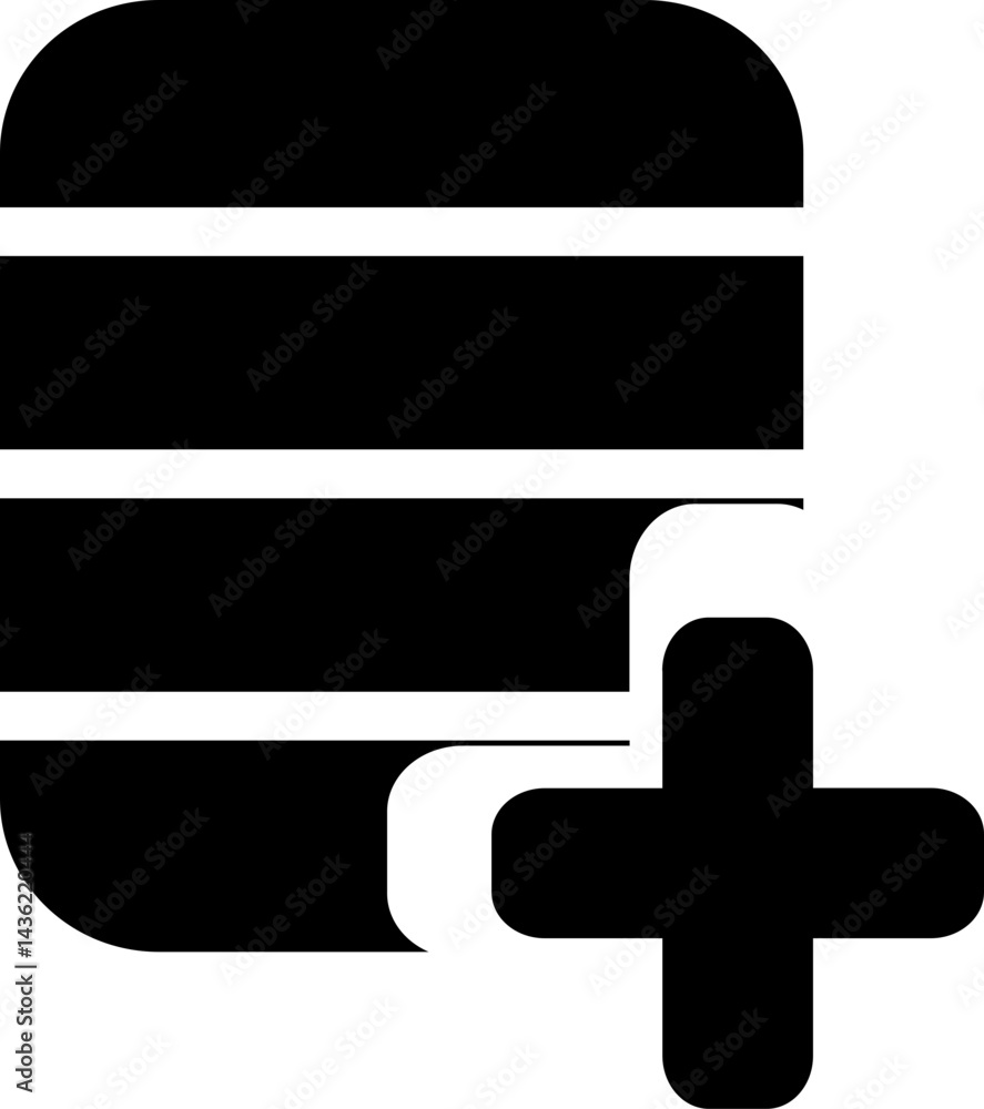 Fototapeta premium Page Document Icon Vector Illustration