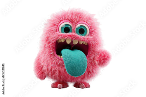 funny monster cartoon