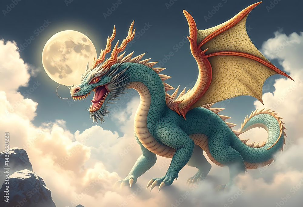 Obraz premium Dragon Image