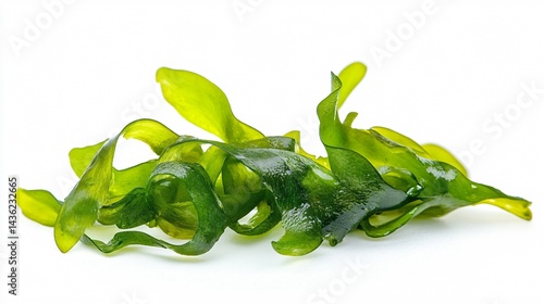 Isolated Laminaria Spirulina Fucus Litotamnia Se Image with 40 Keywords