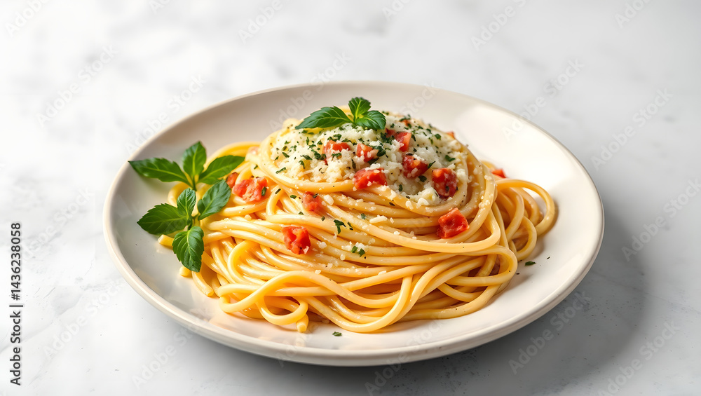 Tempting Spaghetti Carbonara Creamy, Cheesy Pasta Delight Tempting Spaghetti Carbonara Creamy, Cheesy Pasta Delight