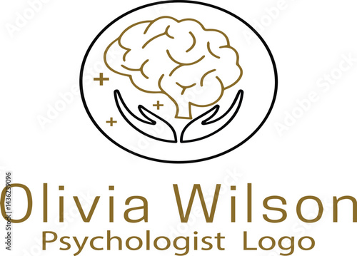 human brain vector illustration