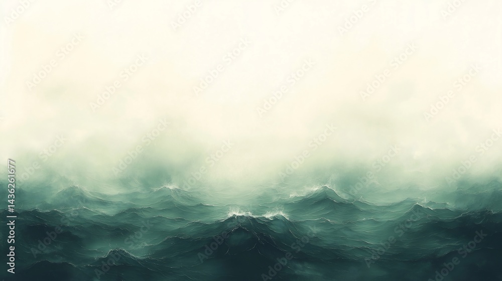 Abstract Misty Ocean Waves – Minimalist Seascape Wall Art
Abstract Misty Ocean Waves – Minimalist Seascape Wall Art
