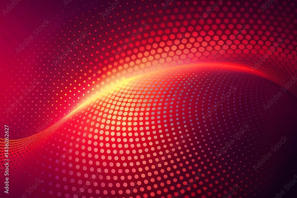 Abstract Red and Pink Swirling Dotted Background Abstract Red and Pink Swirling Dotted Background