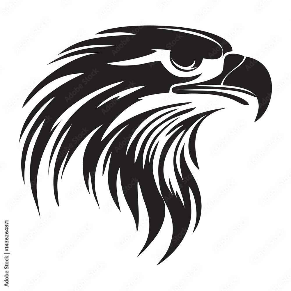 eagle head vector illustration eagle head vector illustration