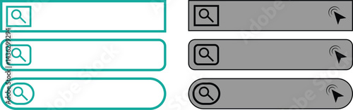 Digital Search Interface and Web Browser Query Set