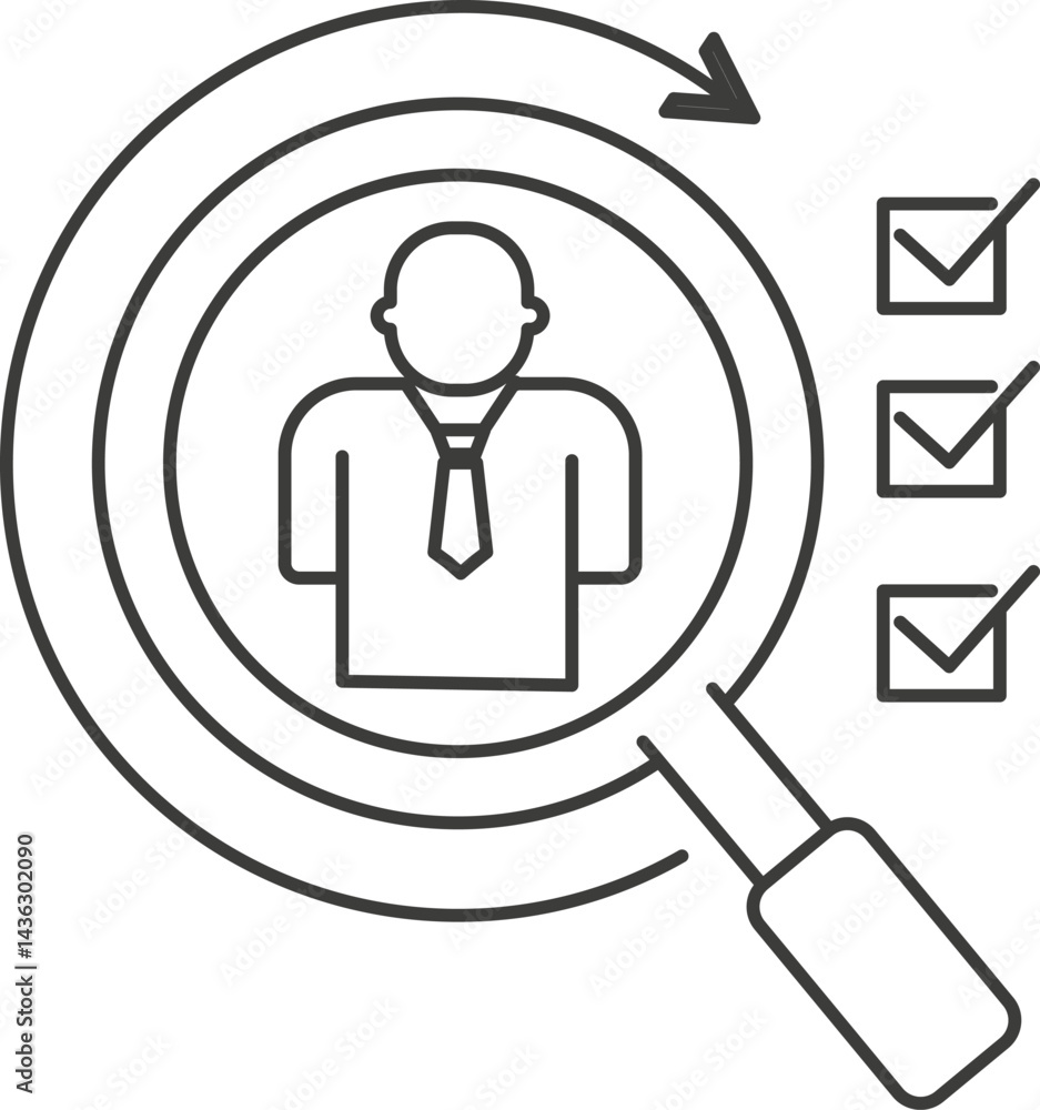 competance icon vector illustration concept competance icon vector illustration concept