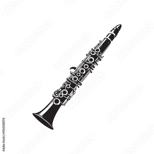 Deep Voices of Woodwind: A Captivating Collection of Bassoon Vector Silhouettes Showcasing the Unique Shape, Rich Tones, and Classical Charm of This Timeless Musical Instrument.