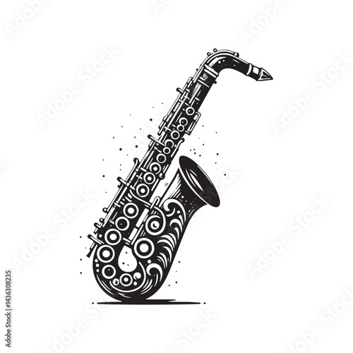 Deep Voices of Woodwind: A Captivating Collection of Bassoon Vector Silhouettes Showcasing the Unique Shape, Rich Tones, and Classical Charm of This Timeless Musical Instrument.