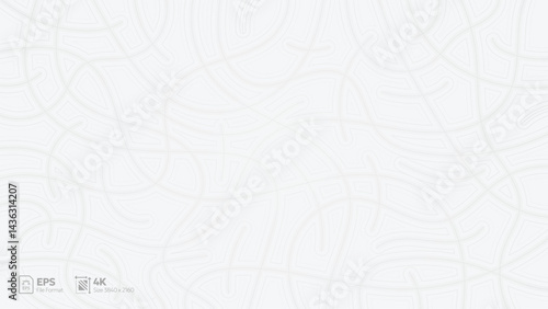 abstract geometric line art pattern on white background