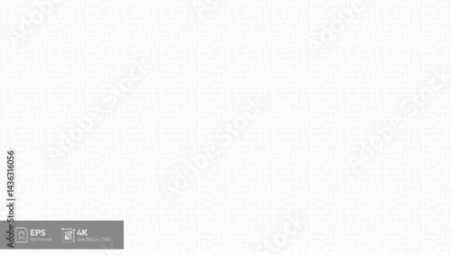 abstract geometric line art pattern on white background
