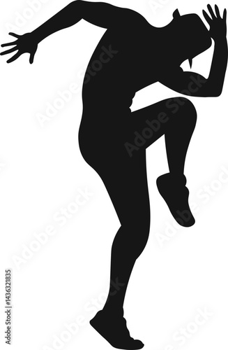 a vector illustration of dance moves for International Dance Day