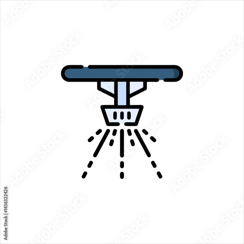 coffee grinder on white background