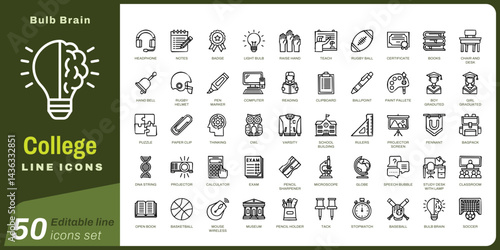 50 set_line icon_bulb brain