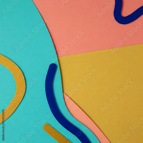 Bright Straight Colorful Lines: Wallpaper for Clean, Bold Designs