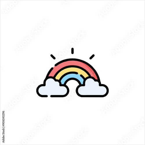 abstract rainbow background